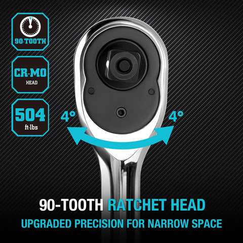 DURATECH quick release socket for one handed changes