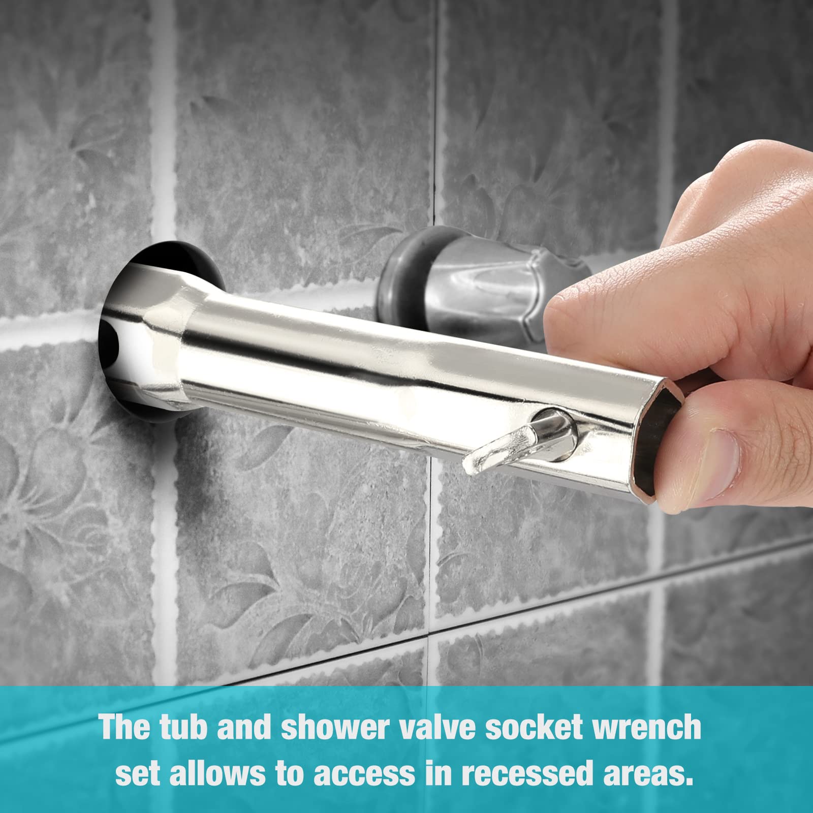 DURATECH quick-turn design makes valve removal easier.