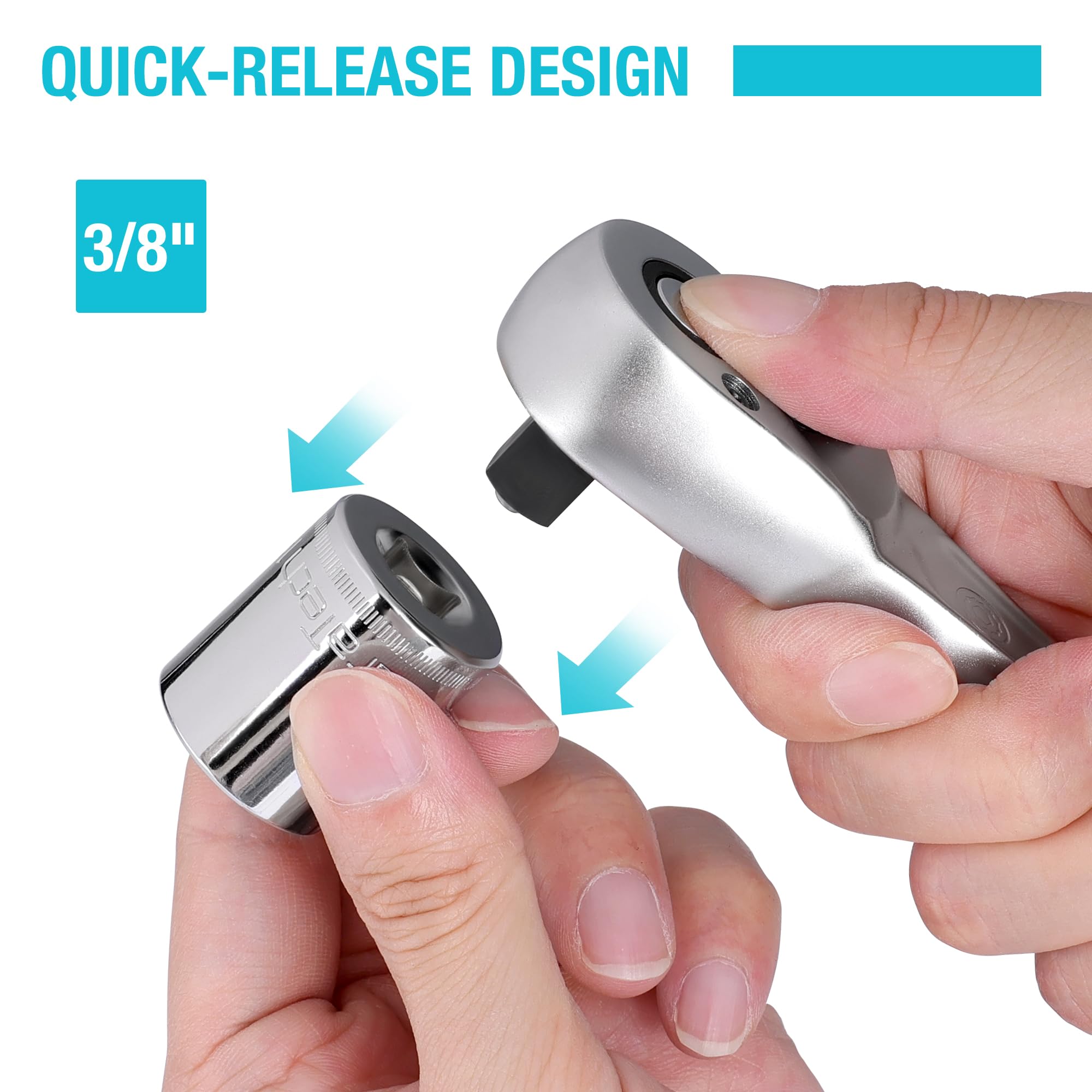 DURATECH reversible switch allows easy forward and reverse operation