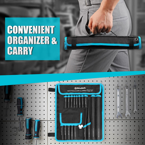 DURATECH roll pouch keeps tools organized and portable.