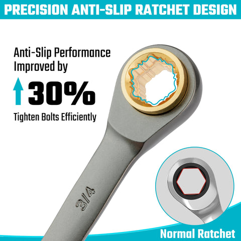 DURATECH rolling pouch keeps the two wrenches compact and portable.