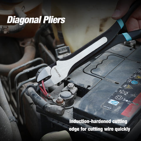 DURATECH rolling storage pouch keeps pliers organized and portable.
