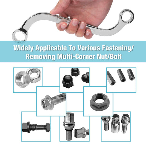 DURATECH S-Style 16–17 mm wrenches for broader automotive tasks