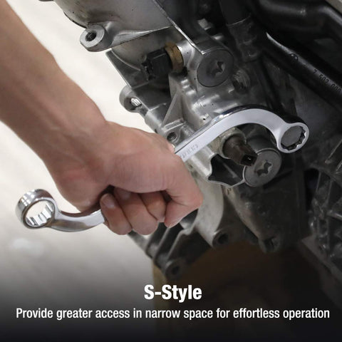 DURATECH S-Style 18–19 mm wrenches suited for heavy fasteners