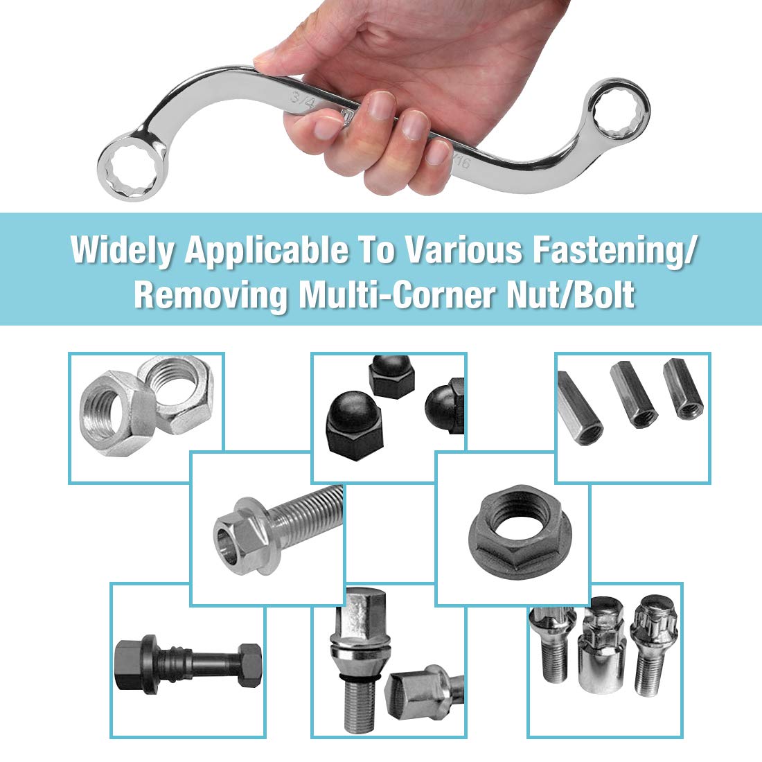 DURATECH EVA foam organizer keeps wrenches organized and portable.