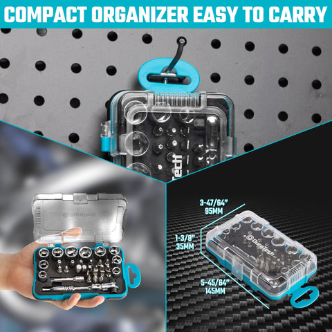 DURATECH SAE and metric sockets cover diverse repair tasks