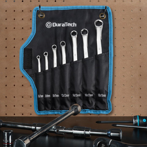DURATECH size-stamped wrenches for fast identification during busy work.