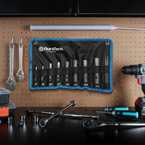 DURATECH socket wrench 12x13mm for larger stems