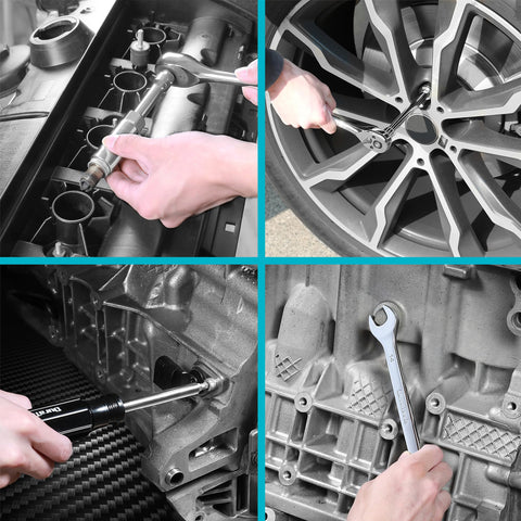 DURATECH stamped markings speed up size identification during repairs.