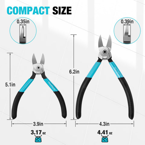 Duratech spring-loaded mechanism delivers smooth, effortless cuts
