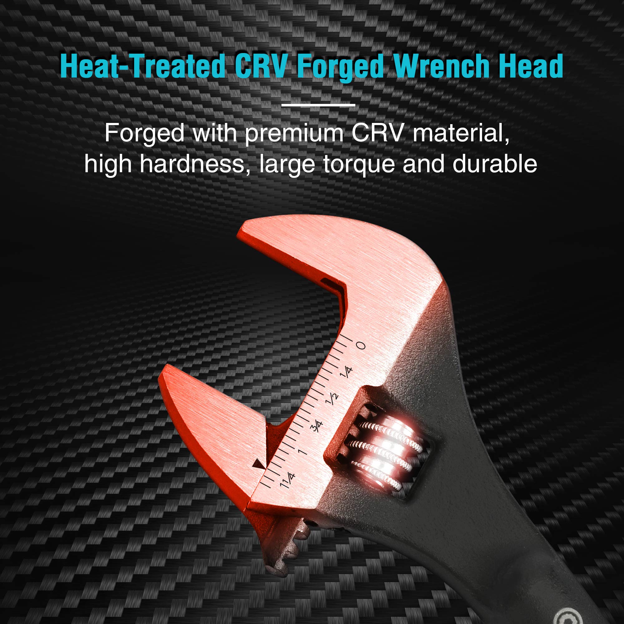DURATECH spud wrench with black oxide finish resists rust for tougher jobs.