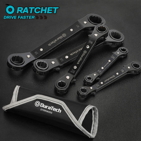 DURATECH storage bag and stamped sizes aid quick identification.