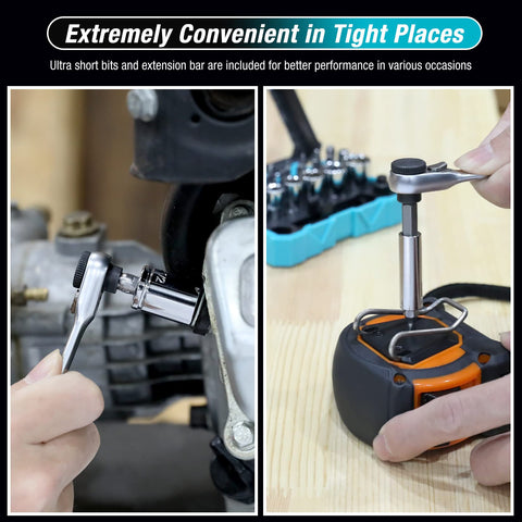 DURATECH storage case keeps bits organized and portable.