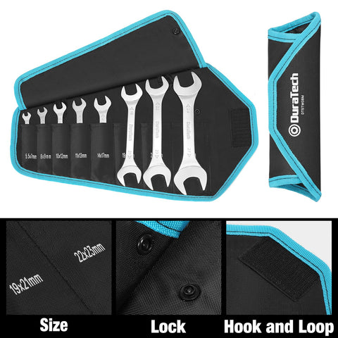DURATECH 14–17 mm wrenches organized for quick access.