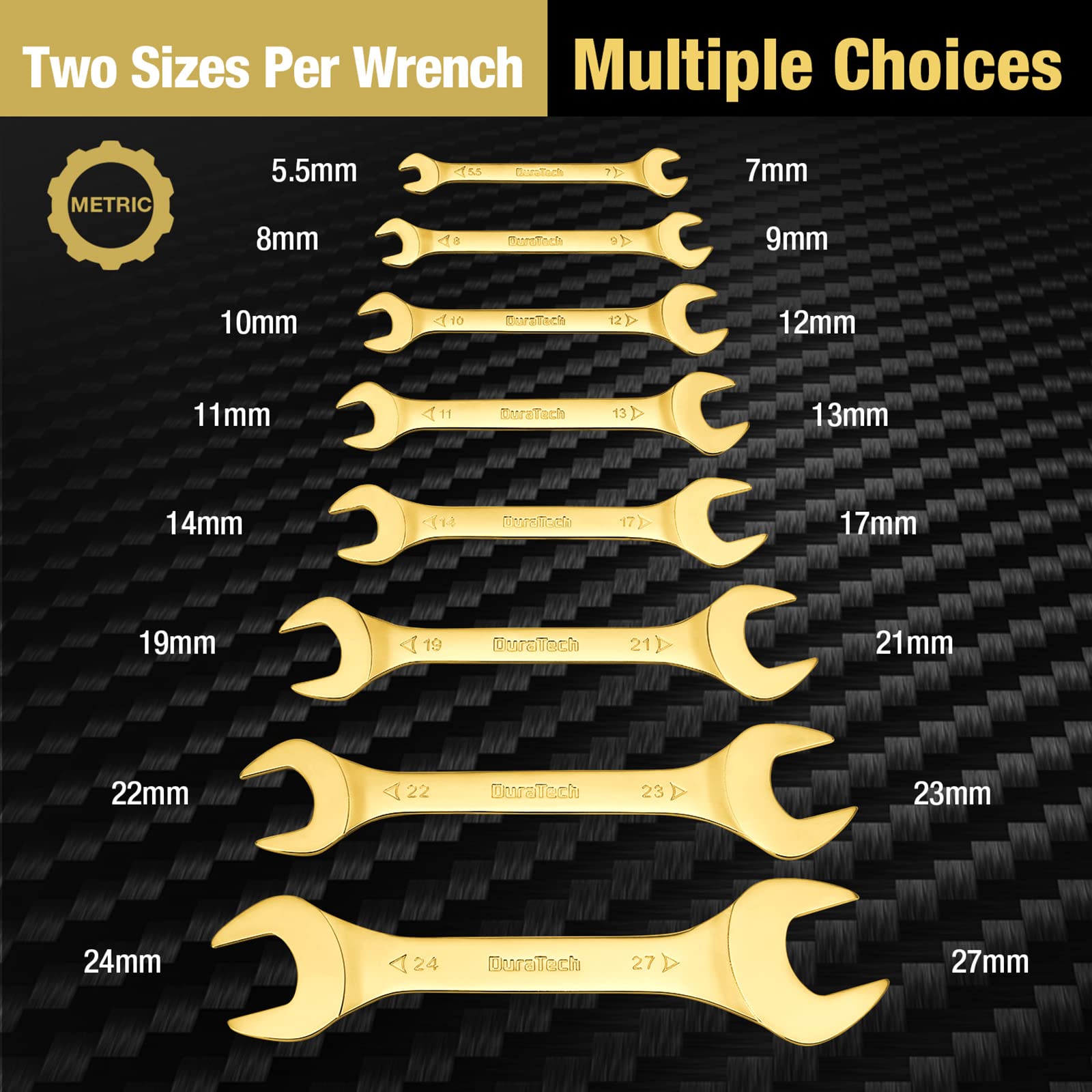 DURATECH thin wrenches reach tight spaces with 3 mm design