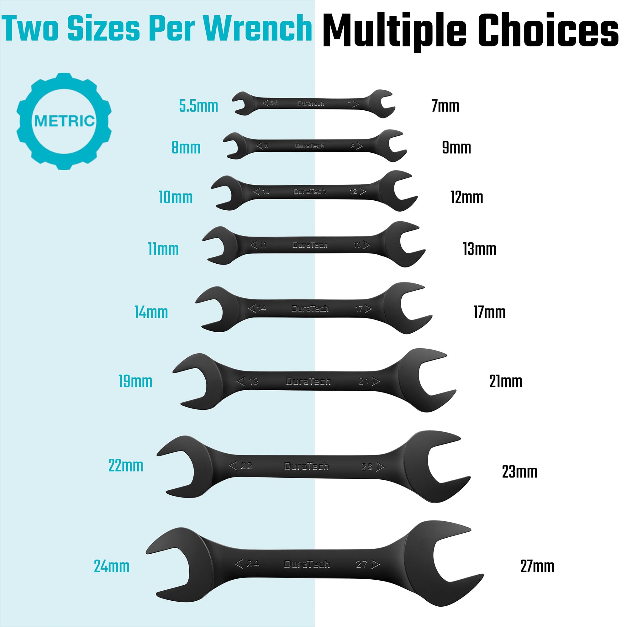 DURATECH three-millimeter thin ends reach tight spaces with precision