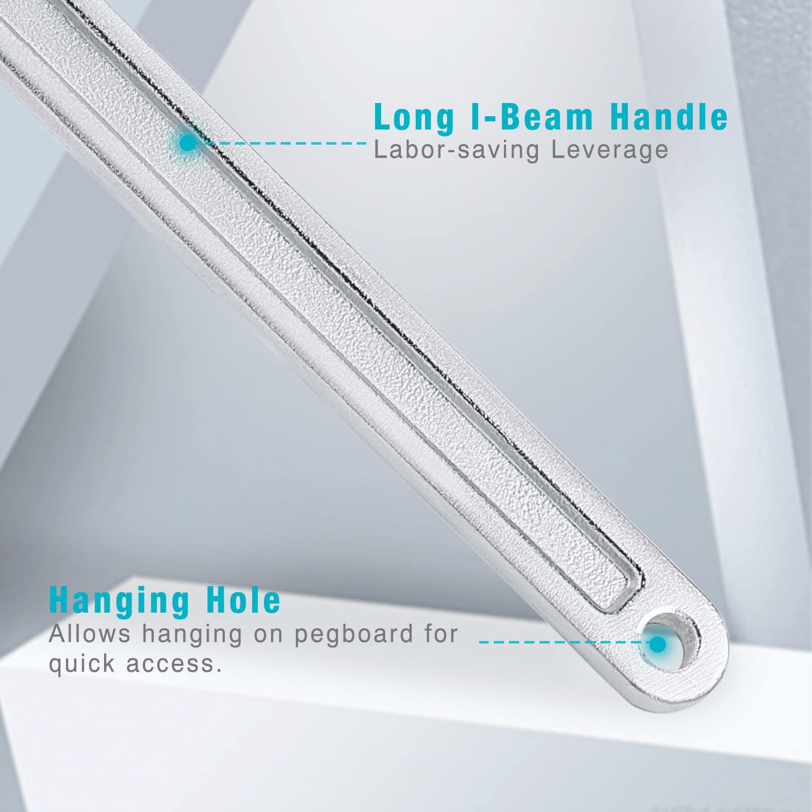 DURATECH chain wrench designed to fit in tight spaces for confined work.