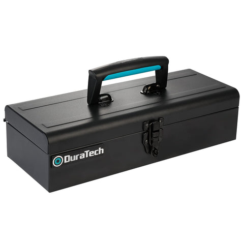 DuraTech Tool Box showing steel construction for durable storage