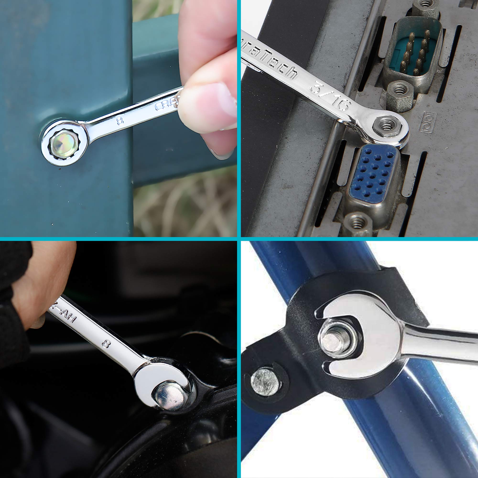 DURATECH precision 6 and 12 point heads aid smooth turning
