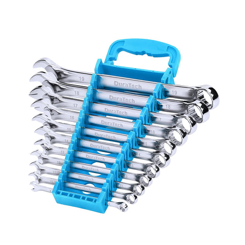 DURATECH 8mm wrench in holder for quick access in a tidy toolbox