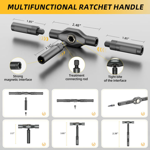 Duratl 42-in-1 color-coded bits for fast identification during projects.
