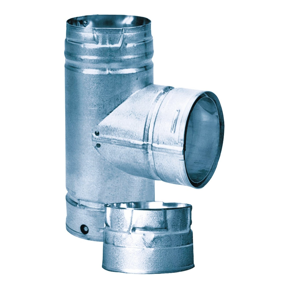 DuraVent 3PVL-TR clean tee for pellet vents supports smooth airflow.