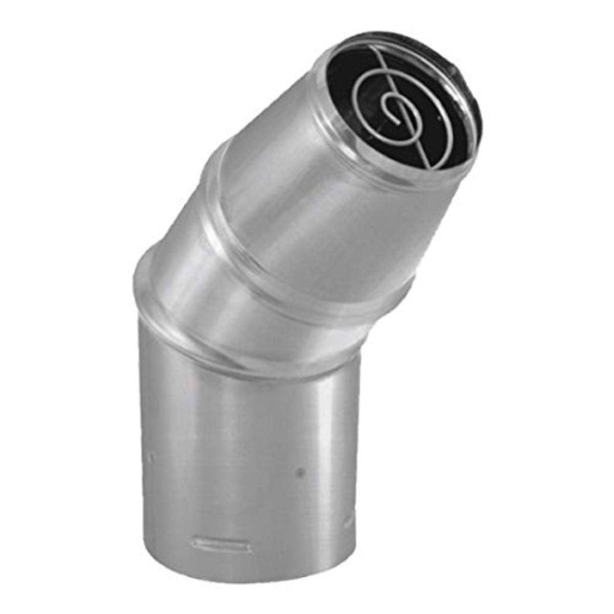 Duravent 3PVP-HC2 horizontal cap directs exhaust efficiently for PelletVent Pro installations.