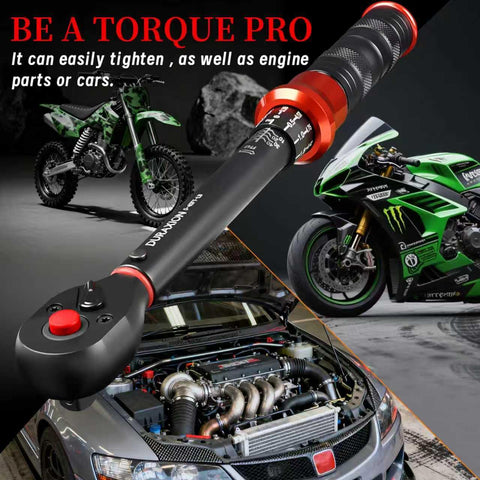 DURAXION dual-direction torque wrench for both clockwise and counterclockwise tightening.
