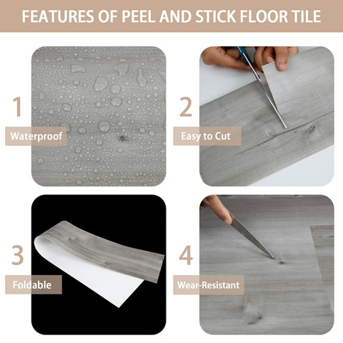 Dureidos easy-cut floor tiles ideal for DIY updates