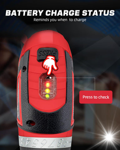 DuroFort LED illumination helps work in dim spaces