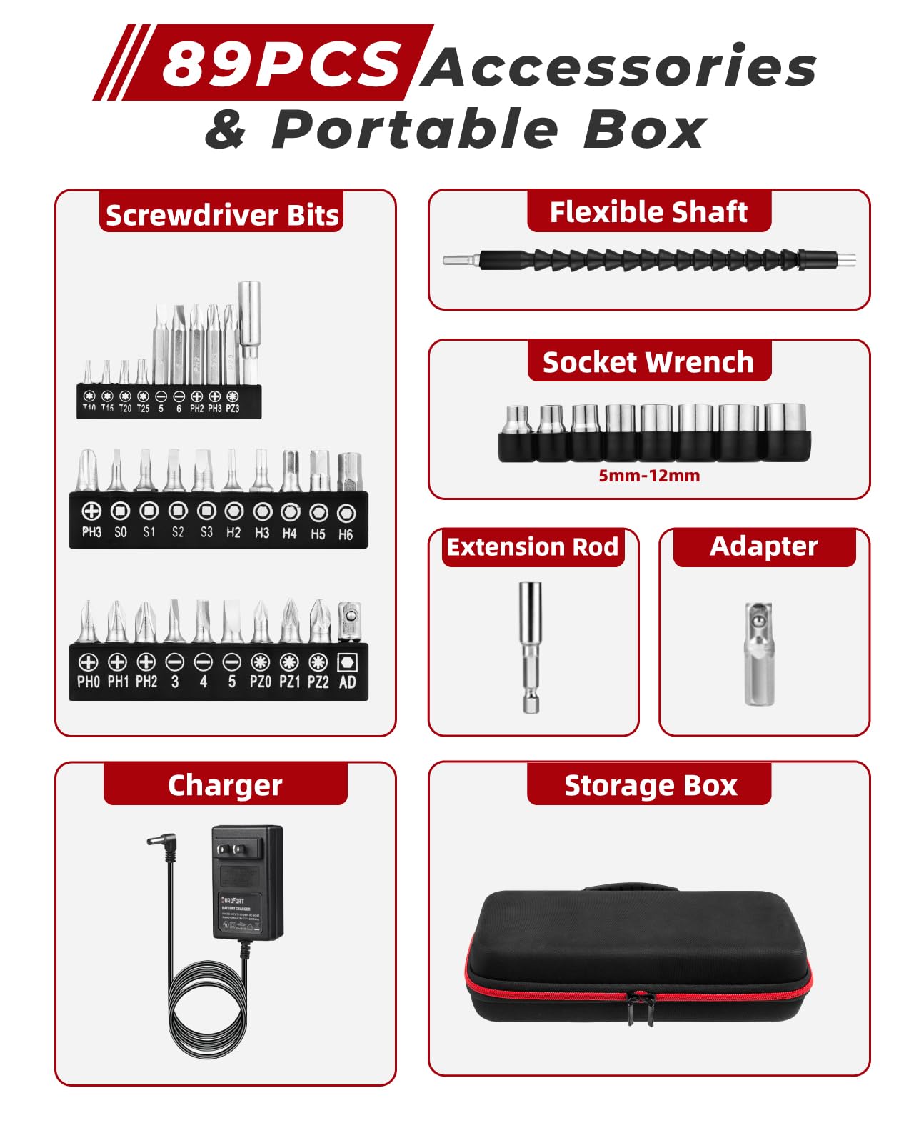 DuroFort dual-position handle enables 90° and 180° operations