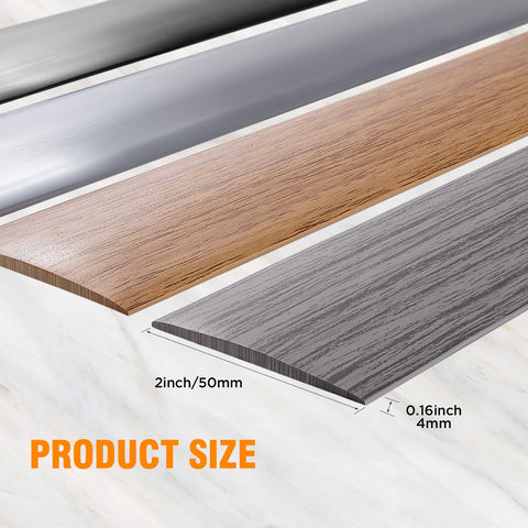 Durteljana floor transition strip shown installed in a doorway.