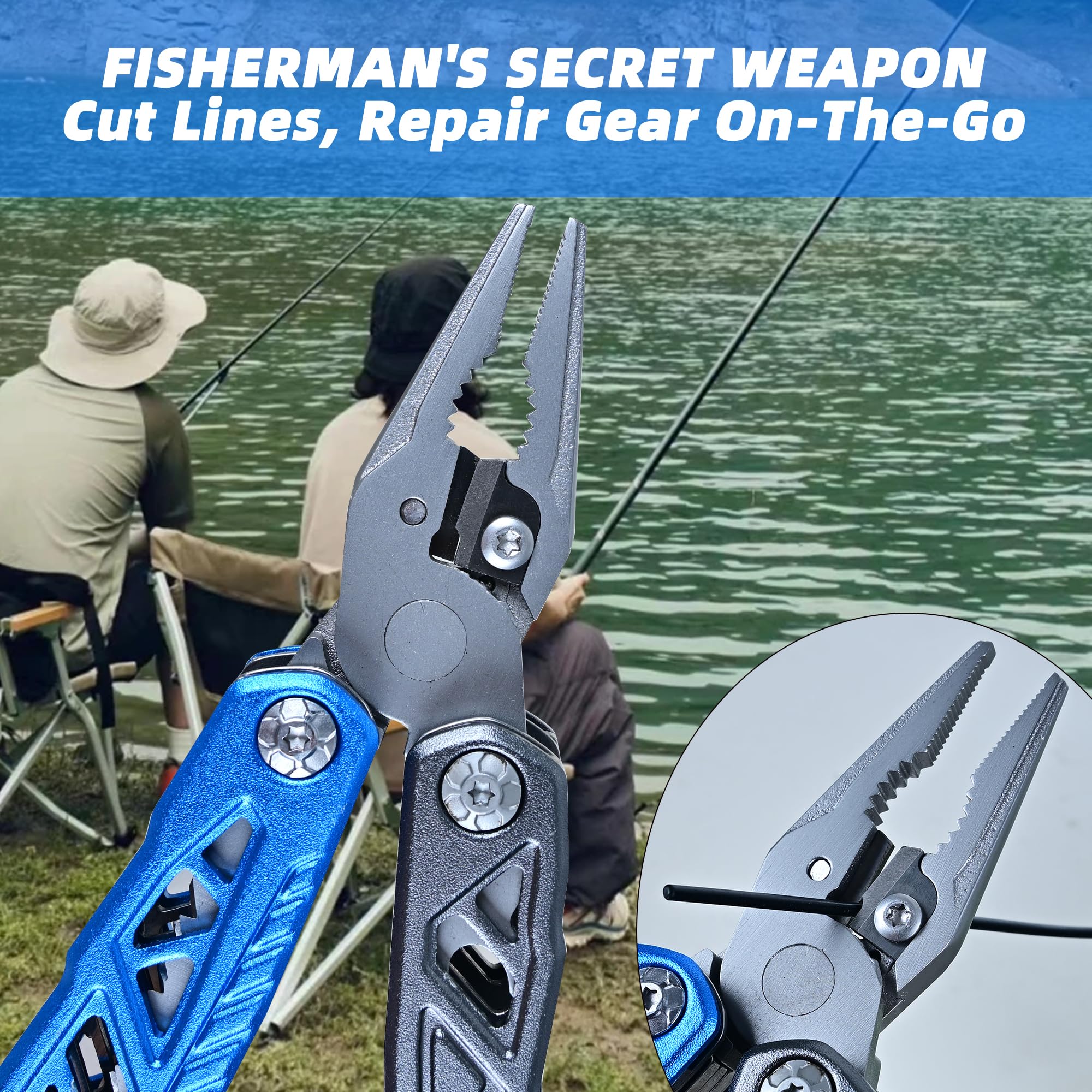 DUSH PACE screwdriver and cutter integrated for quick field fixes
