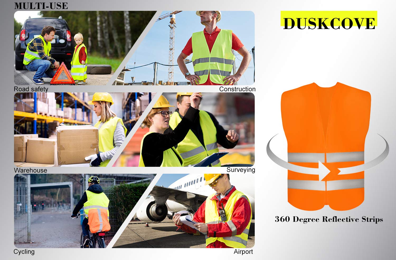 DUSKCOVE lightweight breathable fabric keeps you comfortable during activities