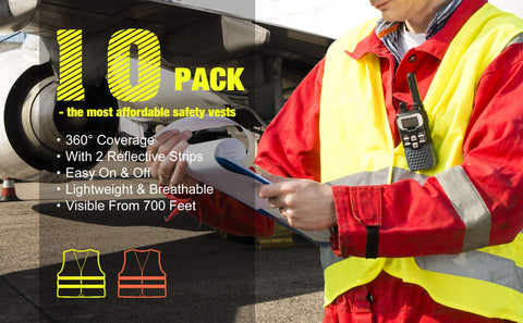 DUSKCOVE multi-use vest suitable for construction, running, cycling, and volunteers