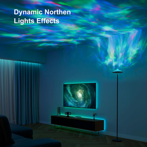 DUSKTEC floor lamp remote control makes lighting easy from the sofa.