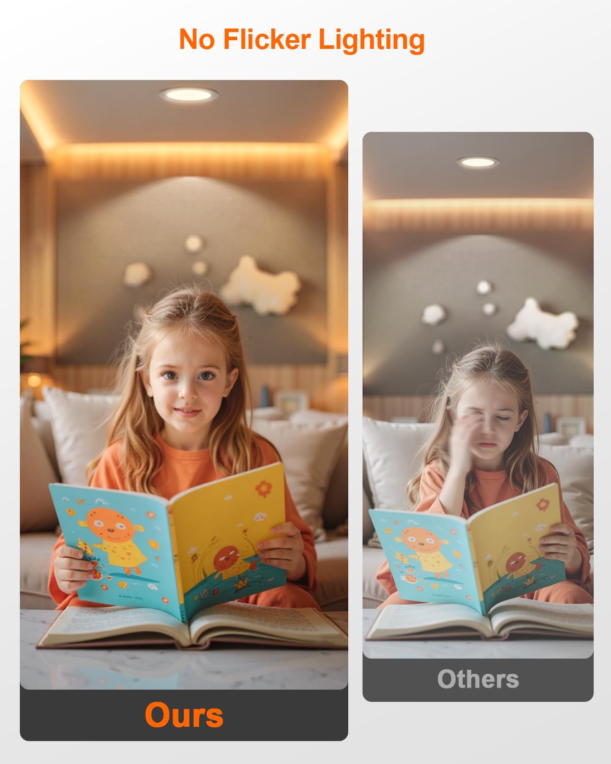 DUSKTEC music sync LED recessed light for dynamic ambience