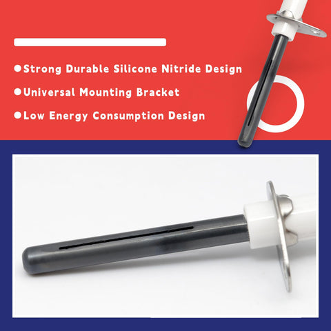 Dusledel Nordyne 632504 compatibility label on the ignitor packaging.