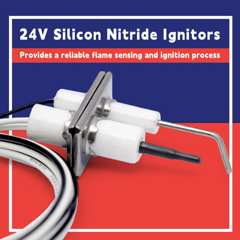 Dusledel silicon nitride ignitors emphasize durable construction for long service life