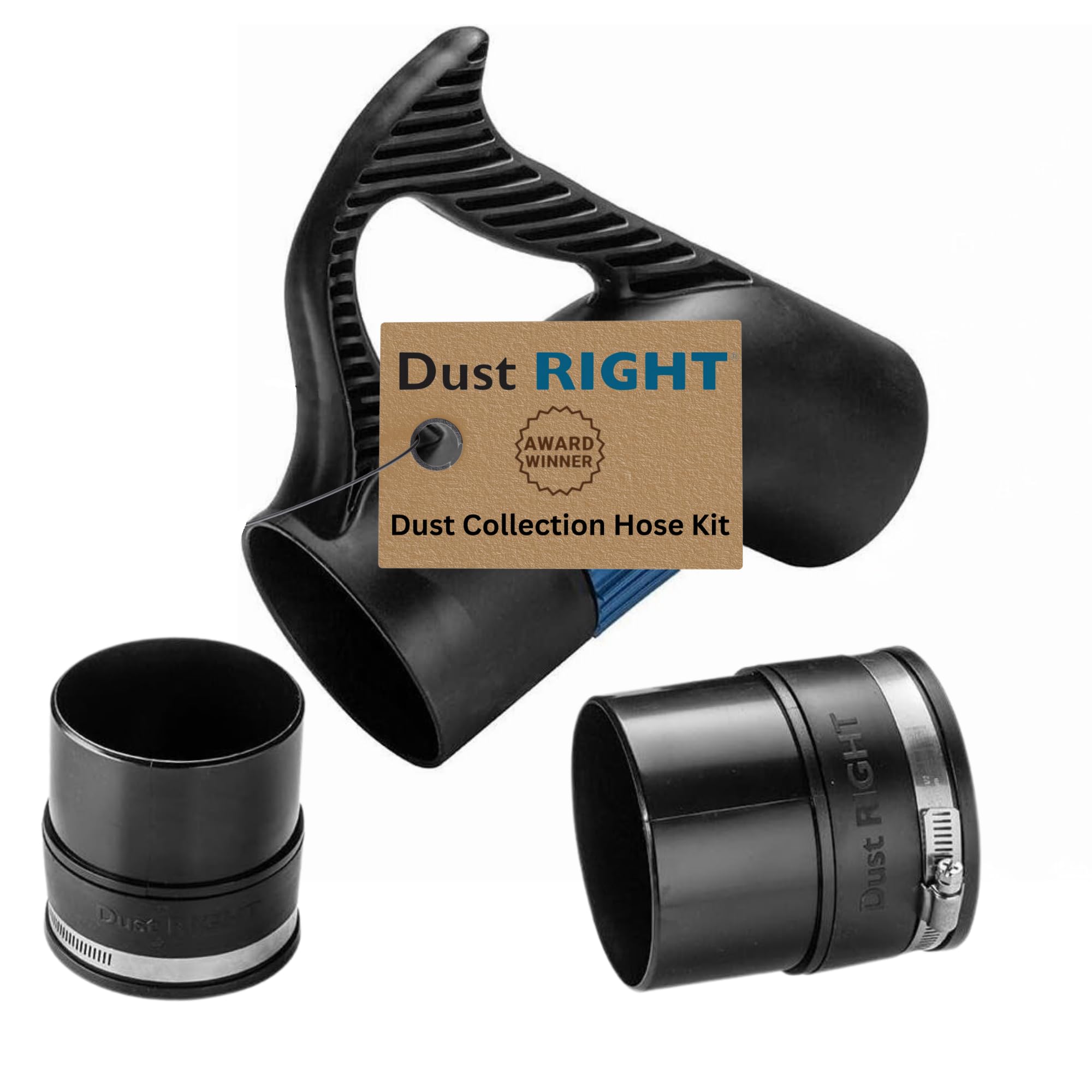 Dust Right Quick Change Floor Sweep for portable floor dust collection with quick cleanup.