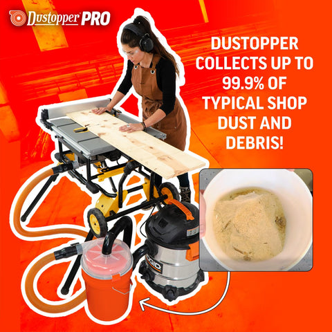 Dustopper PRO filter and bag savings illustrate cost-effective pre-separation benefits.