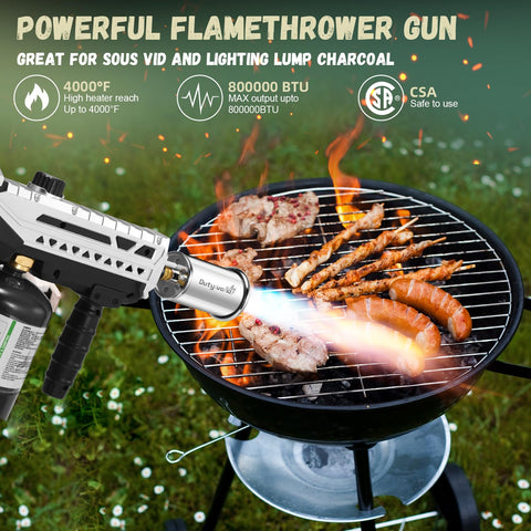 Dutywand torch helps bread baking with caramelized crusts and even heat.