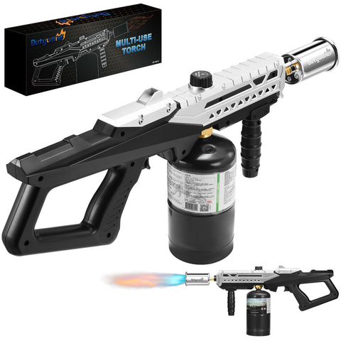 Dutywand propane grill torch ignition for quick, safe startup.