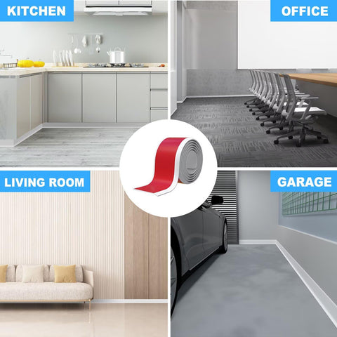Duzzy baseboard trim kitchen installation for durable wall edge enhancement