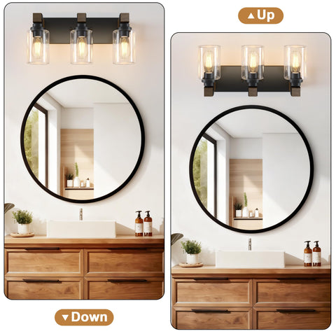 DvmTeom easy-install design simplifies wall mounting above the vanity.