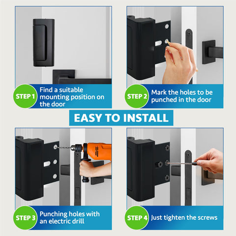 Dwell+Good locks resist kick force and deter tampering without bulkiness.