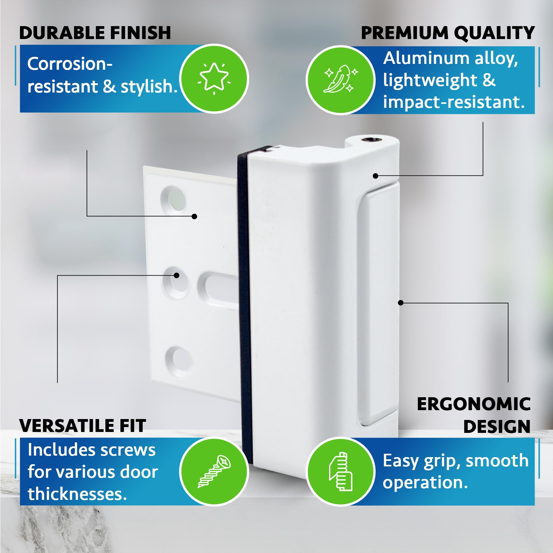 Dwell+Good 2-pack securing an entryway for safer everyday access