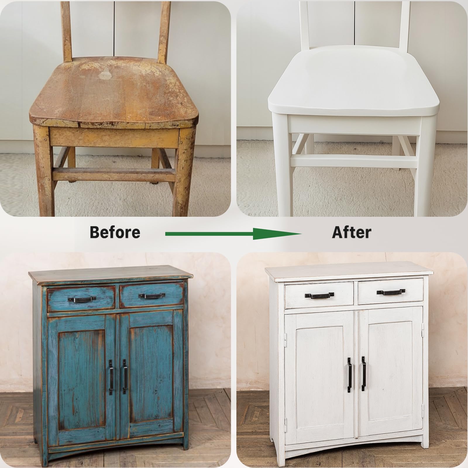 DWIL all-in-one paint kit with tools for easy DIY furniture