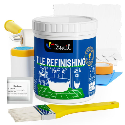 DWIL tub paint kit tools: complete DIY set for smooth refinishing projects