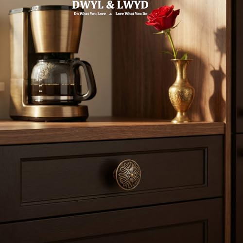 DWYL & LWYD screws included for easy knob installation